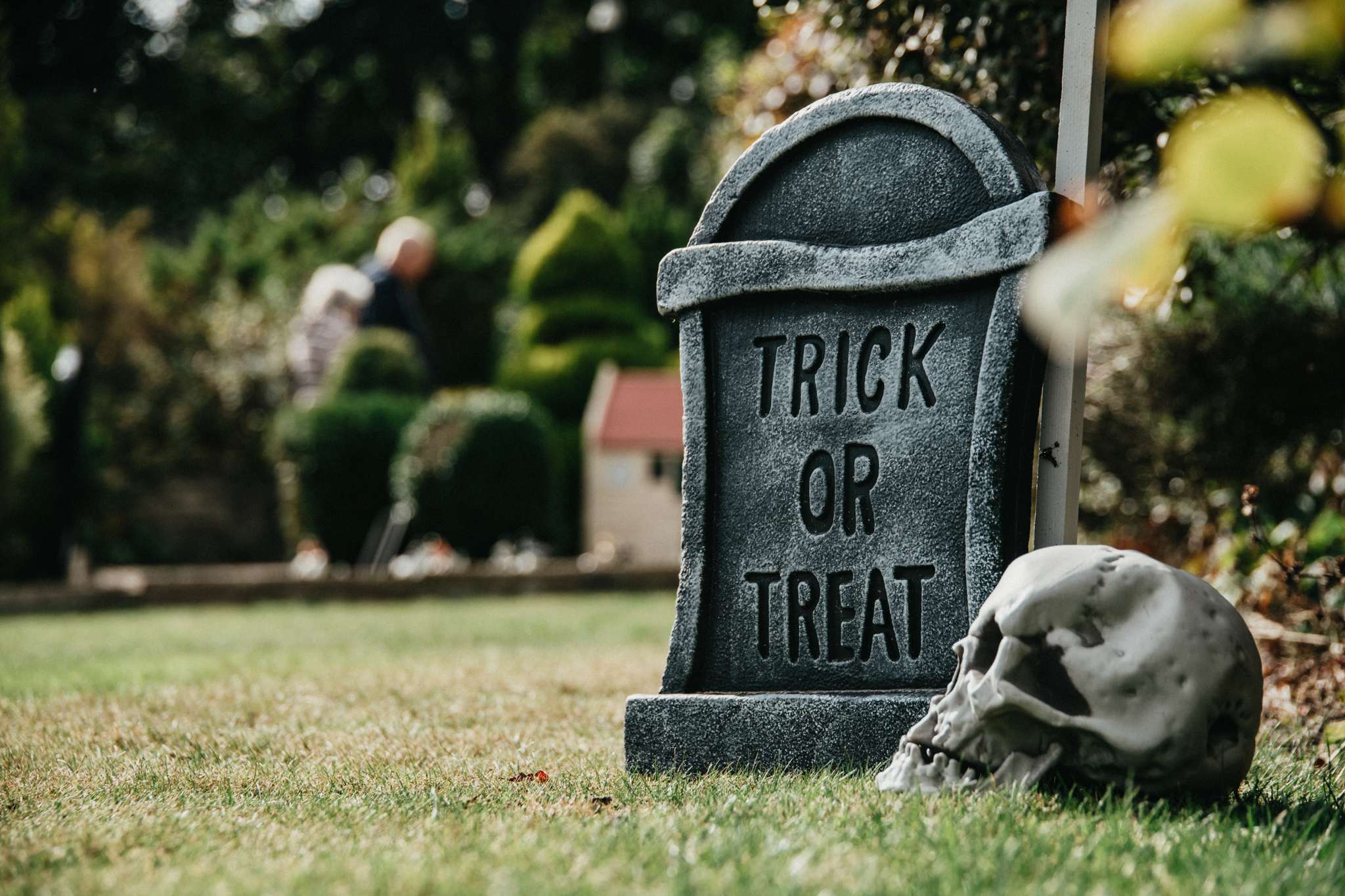 Halloween activities at Bondville Model Village