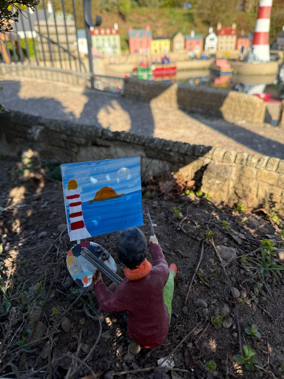 Bondville Model Village painter