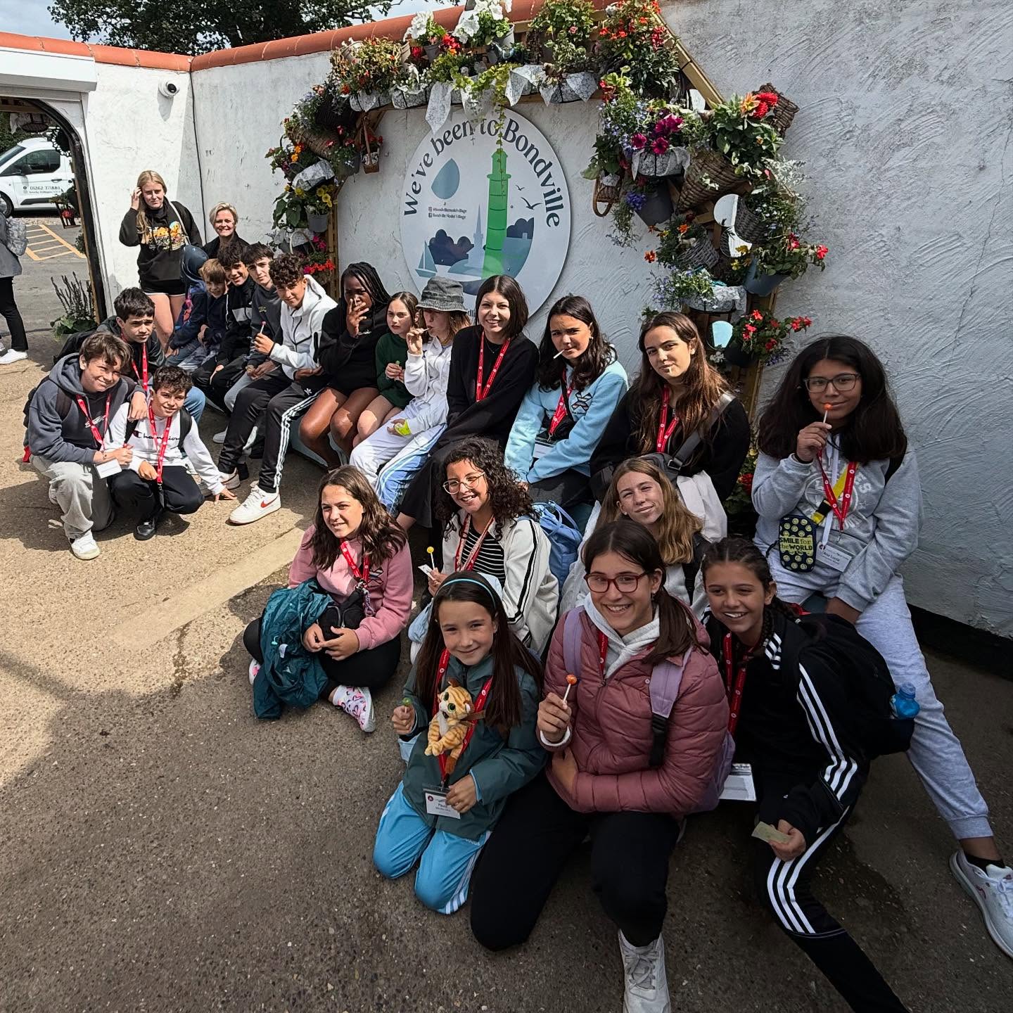 school trip Bridlington Bondville