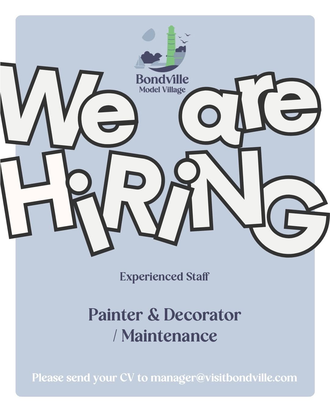 Painter and Decorator jobs Bridlington - Bondville model village are hiring